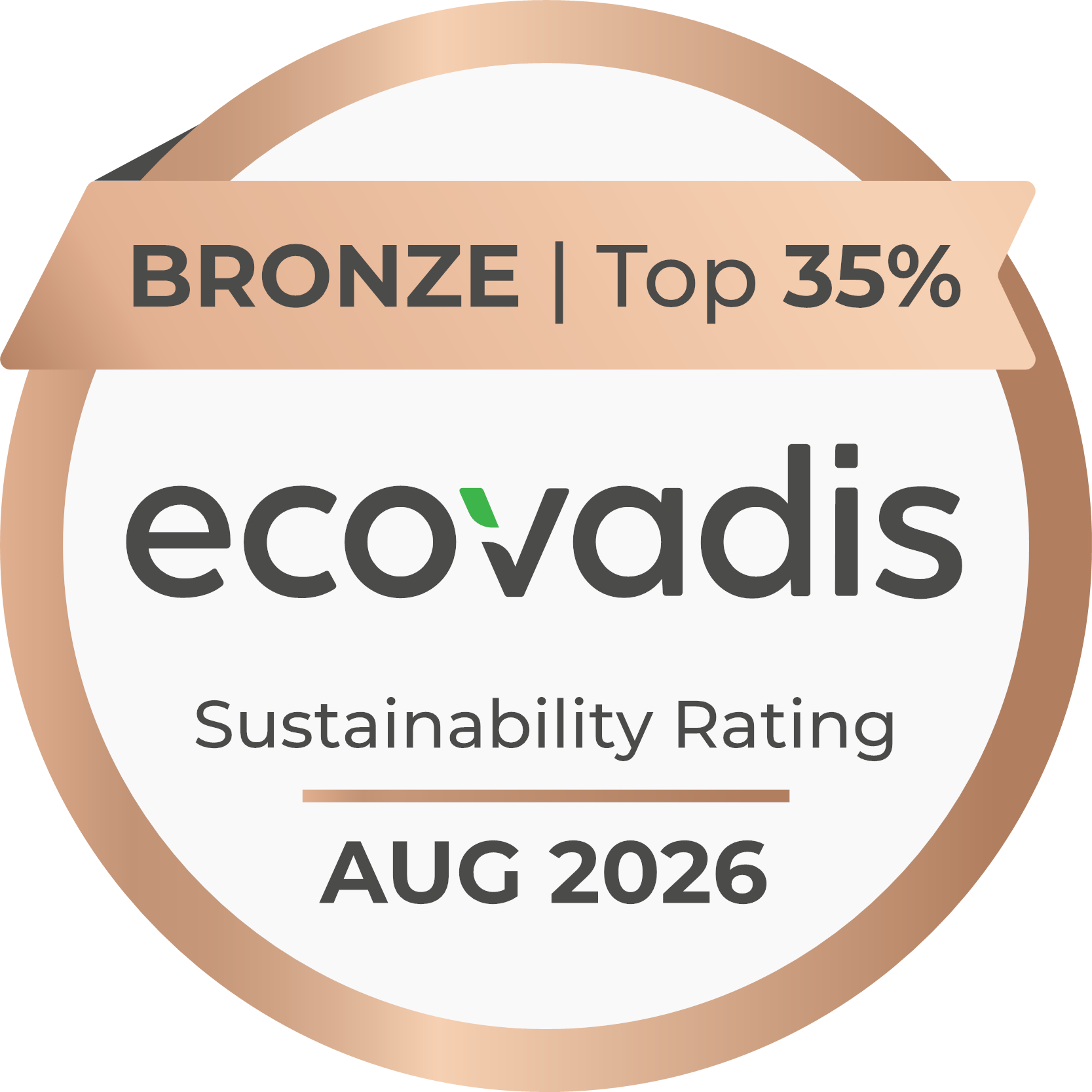 Médaille Ecovadis