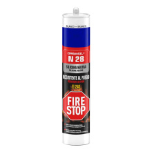 SILICONE RESISTANT AU FEU N28 B1FR BLANC 300ML