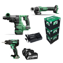 PACK TRIO HIKOKI 18V/5A COMPRENANT :