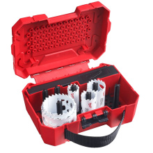 COFFRET SCIES CLOCHES MULTIMATERIAUX HOLE DOZER SET ELECTRICIEN 10PCS