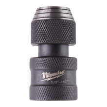 ADAPTATEUR SHOCKWAVE CARRE1/2 HEX1/4 MILWAUKEE