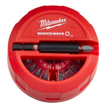 COFFRET 15 EMBOUTS DE VISSAGE IMPACT MILWAUKEE