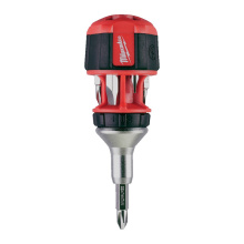 TOURNEVIS BOULE PORTE EMBOUTS CLIQUET MILWAUKEE 8 EN 1
