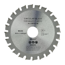 DISQUE CARBURE ALU/PVC/BOIS POUR MEULEUSE Ø125 24D