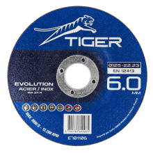 DISQUE A EBARBER METAUX PRO SERIES TIGER Ø125X6