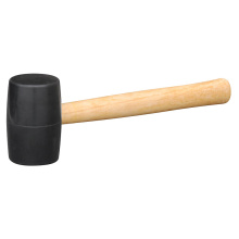 MAILLET CAOUTCHOUC NOIR M.BOIS 60MM