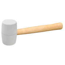 MAILLET CAOUTCHOUC BLANC M.BOIS 60MM