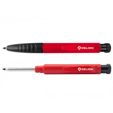 CRAYON DE CHANTIER DUOTRACE AVEC MINE TELESCOPIQUE + ETUI DE 6 MINES DELION