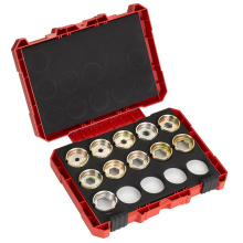COFFRET 11 MATRICES SERTISSEUSE MILWAUKEE HCCT R22 CU 16-300MM2