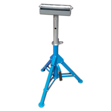 SERVANTE POUR TUBES PIEDS PLIABL A ROULEAU