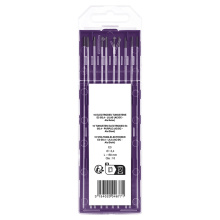 ETUI 10 BAGUETTES TUNGSTENE E3 LILA ACIER/INOX Ø2.4