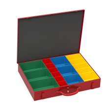 BOITE DE RANGEMENT MODULO 18 CASIERS COMPRENANT: