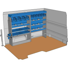KIT AMENAGEMENT SPRINTER/BOXER /MASTER L1H1 ACIER/ALU KF82