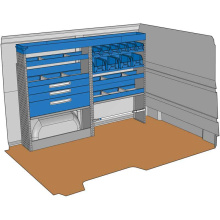 KIT AMENAGEMENT SPRINTER/BOXER /MASTER L1H1 ACIER/ALU KF84