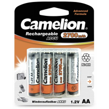 ETUI 4 PILES RECHARGEABLES HR06 1.2V