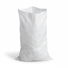 SAC GRAVATS PP TISSE BLANC 70L 550X950MM