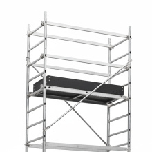 REHAUSSE ECHAFAUDAGE ROULANT ALUPLIANT