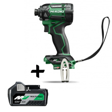 PACK PROMO VISSEUSE A CHOC NUE HIKOKI WH36DCW2Z 18V + BATTERIE 18-36V