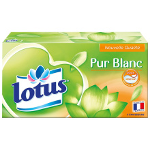 BTE 90 MOUCHOIRS 3 EPAISSEURS PUR BLANC