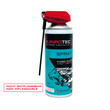 SPRAY LUBRIFIANT POUR FILS ELECTRIQUE 400ML RUNPOTEC