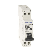 DISJONCTEUR 1P + N COURBE C 20A