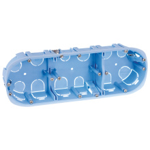 BOITIER PLACO TRIPLE BLUE BOX Ø65/67 PROF.40MM