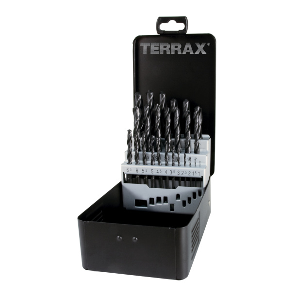 Forêt Métal HSS Laminé Silverline 10 X 6 Mm - 6 Mèches Cylindriques Pour Perçage Acier