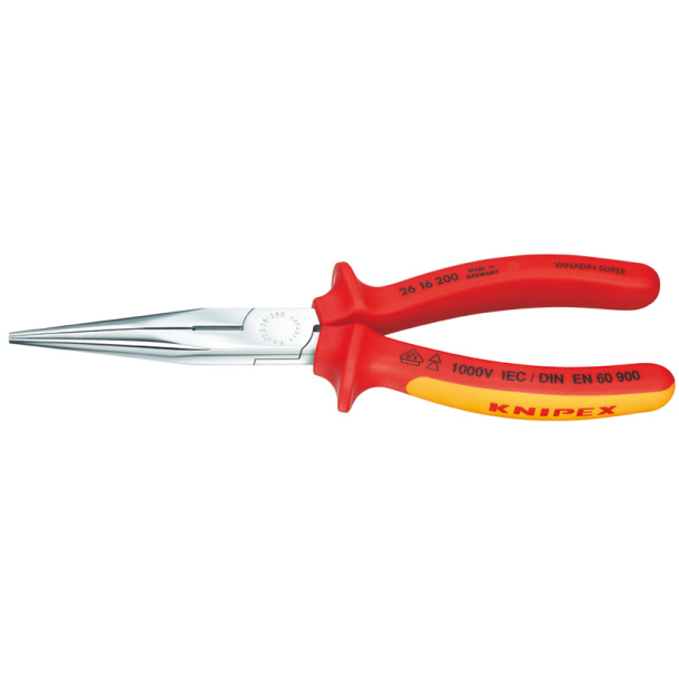 Knipex Pince à Grignoter Le Carrelage 200 Mm - Pince Bec De Perroquet Noire Atramentisée 91 00 200 Pour Élargir Trous Et Former Bords