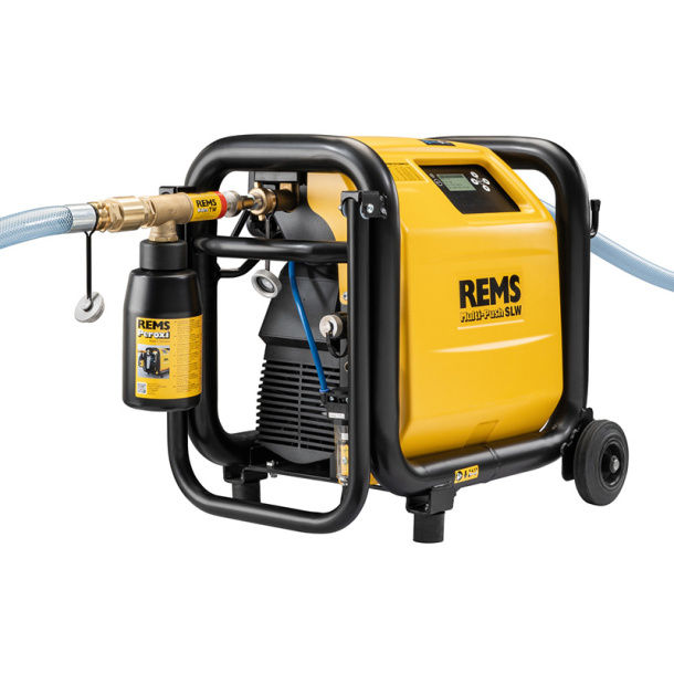 REMS E-Push 2 - Pompe à Essai De Compression Électrique - 230V, 50Hz - Pour Tests D'Étanchéité Plomberie