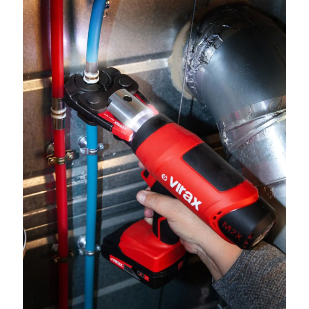 SERTISSEUSE SS FIL VIRAX VIPER M2X + 2 BAT. 18V/2A + PINCE MERE